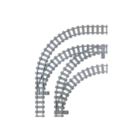 Wissel in bocht Rechts 90 graden R40